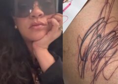 Tato Kaki Baru Rihanna Penuh Makna Meski Bentuknya Seperti Coretan Awut-awutan