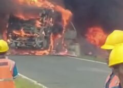 Polisi Temukan Tabung Gas dan Sepeda Motor di Bagasi Bus عام